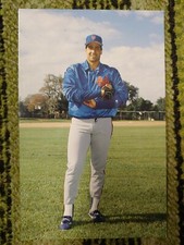 SID FERNANDEZ 1985 New York Mets ⚾Team Issue Barry Colla HTF 📷 Postcard #2388