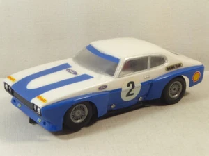 Ford Capri RS Body on Carrera Exclusive Chassis - 1:24/1/24 Slot Car GOOD! (F1376) - Picture 1 of 5