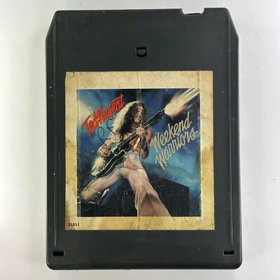 Ted Nugent Weekend Warriors 1978 CBS Inc FEA 35551 Original Vintage 8 TRACK TAPE - Image 1 of 4