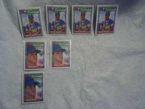 7-1992 MANNY RAMIREZ SHAWN GREEN ROOKIE TOPPS BASEBALL CARDS,# 156,276. indians - Picture 1 of 2