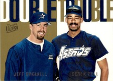 1997 Ultra Double Trouble Jeff Bagwell/Derek Bell Houston Astros #14
