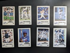 1984 Los Angeles Dodgers Police Department Cards - Choose 1!
