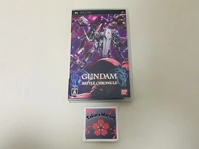 Sony Playstation Portable PSP Gundam Battle Chronicle Japanese Game Tested Used - Image 1 of 4