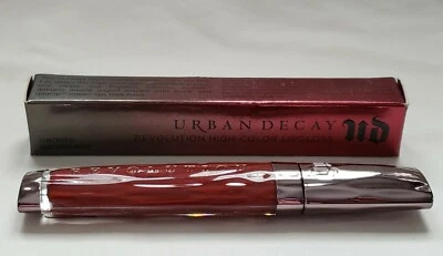 Novo na caixa Urban Decay UD Revolution brilho labial de alta cor BRICKHOUSE vermelho aposentado - Imagem 1 de 2