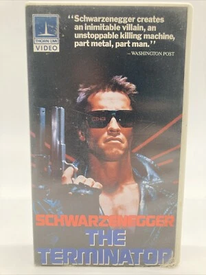 *Tested!* The Terminator 1984 Thorn EMI Video VHS Hard Case - Image 1 of 4