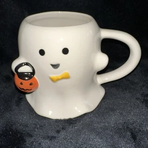 2024 Hyde and EEK Boutique Ghost Mug Trick Or Treat Ghost Mug Halloween Mug 15oz - Picture 1 of 4