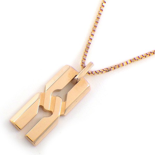 Collana Gucci Infinity Modello Limitato Nodo Catena Veneziana Regolatore Oro Rosa 750