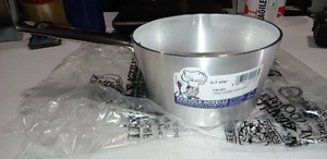Pentole Agnelli Professional Aluminio 3 Mm. Cazuela cónica para salsa. 7 pulgadas - Imagen 1 de 3