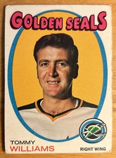 1971-72 Topps Tommy Williams #31 Golden Seals O/C, Creased, Bad Corners, & Edges