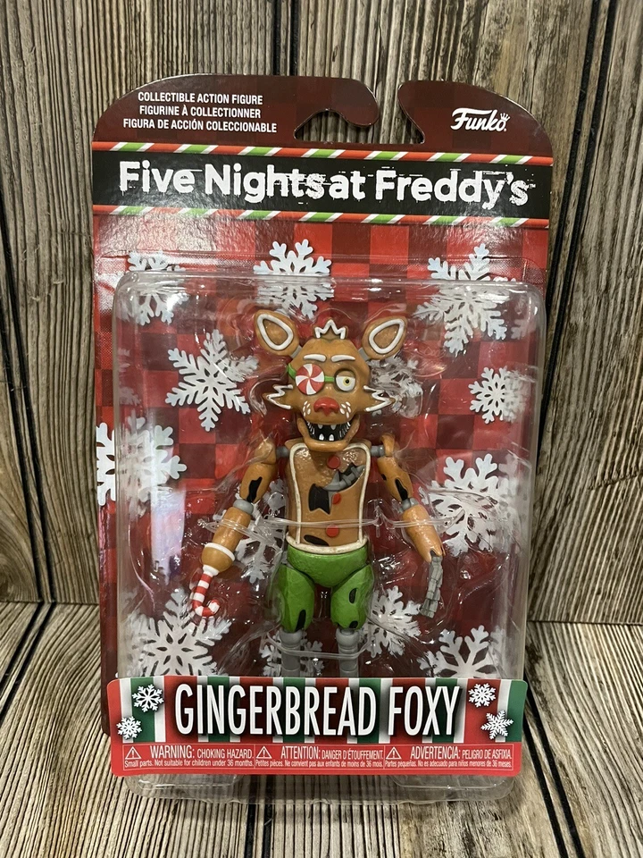 Funko Five Nights At Freddy's Holiday Gingerbread Foxy Figure IN STOCK