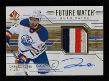 2014-15 SP Authentic Future Watch Limited /100 Darnell Nurse #262 Rookie Auto RC