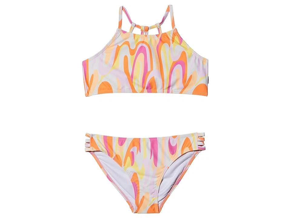 Seafolly Verano Solsticio Tirantes Bikini Naranja Niña Trajes de Baño Conjuntos Talla AUS 14 Foto 1 de 1