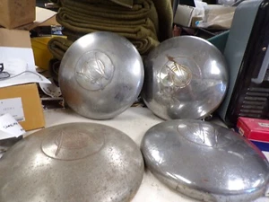 OEM 46-55 WILLY'S OVERLAND DOG DISH HUBCAP JEEPSTER & WAGON Willys HubCap CAP 4 - Picture 1 of 6
