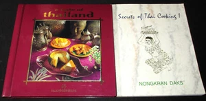 2 Cookbooks TASTE OF THAILAND 1st HC 1994 SECRETS OF THAI COOKING Daks 1994 - Picture 1 of 21