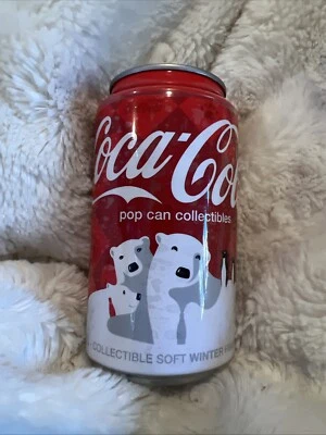 ¡Latas Pop Coca-Cola! Peluche de colección 5" 1 al azar 12 oz 40310 Foto 1 de 3