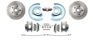 1973-87 Chevy C10 2wd, Replacement Rotor Brake Overhaul Package, D/S Disc Brakes