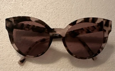 Tod’s Cats Eye 10mm Sunglasses -TO 0275 Leather Trim - made in Italy - Image 1 of 4