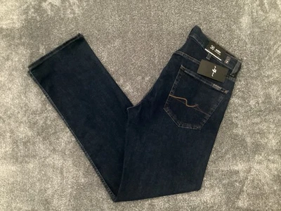 7 for All Mankind Austyn Relaxed Jeans Men's Size 36x32 Straight Stretch Denim - Image 1 of 4