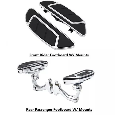 estribos traseros delanteros para conductor y pasajero 2014-24 para Harley Ultra Limited FLHTK Foto 1 de 4