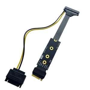 Versilbertes M.2 für NVME auf U.2 U.3 Solid State Drive SSD-Adapter PCI-E 47121 - Bild 1 von 21