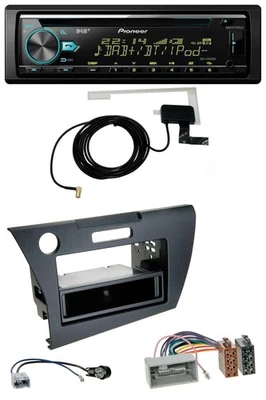 Pioneer MP3 AUX CD USB DAB Autoradio für Honda CR-Z (ZF1, ab 2010) - Bild 1 von 4