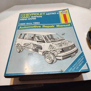 Chevrolet Astro & GMC Safari Minivan Van 1985-1993 Shop Manual Haynes 1477 24010 - Picture 1 of 3