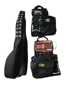 CLC Customer Leathercraft Tool Belt Carpenters Size L Polyester 48" Max Waist - Picture 1 of 6
