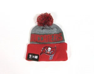 New Era NFL Tampa Bay Buccaneers Pom Gorro Tejido Talla OSFM Unisex NUEVO RARO - Imagen 1 de 3