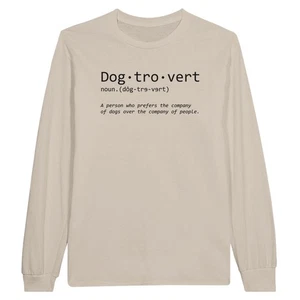 Dog-Tro-Vert Long Sleeve T-shirt - Picture 1 of 77