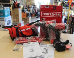 Craftsman 20v 2-Tool Combo Kit (CMCK200C2) *NEW* Free Shipping - Picture 1 of 3