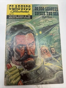 Clásicos ilustrados #47 20.000 leguas bajo el mar Julio Verne F+ - Imagen 1 de 2