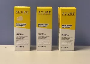 Acure Aufhellende Tagescreme 3er-Set Cica & Arganöl alle Hauttypen 1,7 flüssige Unzen - Bild 1 von 4