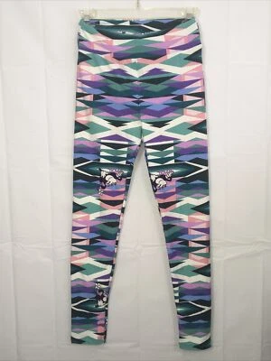 LuLaRoe Disney Leggings OS Minnie Mouse Green Blue Pink Purple One Size BN2 Foto 1 de 4