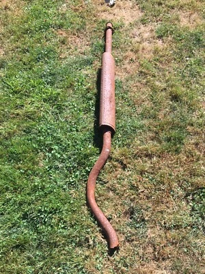 Silenciador de escape central BMW E10 2002 1968-1976 OEM Foto 1 de 2