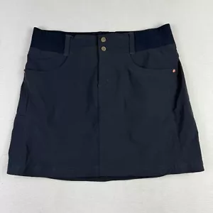 Title Nine Clamber Skort Women's 12 Skirt Hiking Outdoor Climbing Navy Blue - Picture 1 of 8