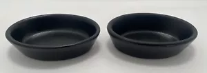 Hall Restaurant Ware Foundry Black Bakers Dish 5 1/2” Lot Of 2 No. Steelite Int. - Picture 1 of 15