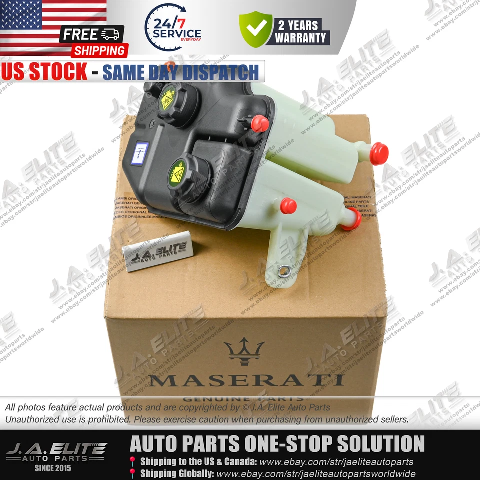 Genuine Expansion Tank Assembly for Maserati Ghibli Levante Quattroporte V6 - Imagem 1 de 4