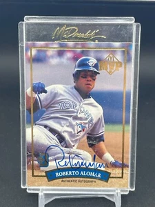 1992 Leaf Donruss McDonalds - Roberto Alomar - Autograph - #324/1000! RARE! - Picture 1 of 7