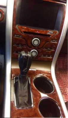 INTERIOR WOOD DASH TRIM KIT FITS 2011 2012 2013 2014 FORD EDGE SE SEL LIMITED - Image 1 of 4