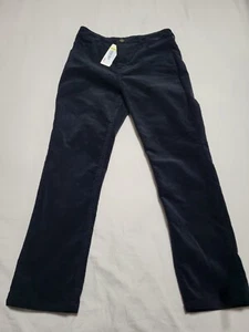 Copper Key Girls Size 12 Black Velvet 5 Pocket Skinny - Picture 1 of 6
