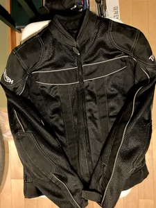 Triumph Womens Mesh Jacket, Armor, Windproof Liner - Size L - Excellent Like New - Picture 1 of 12