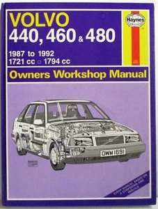 Haynes - Volvo 440,460 & 480 / 1987 to 1992 / Owners Workshop Manual - 688 - Picture 1 of 7