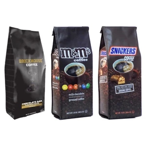Ultimate Chocolate Molido Coffee Collection: Brickhouse, M&M's & Snickers, 32 oz - Imagen 1 de 5