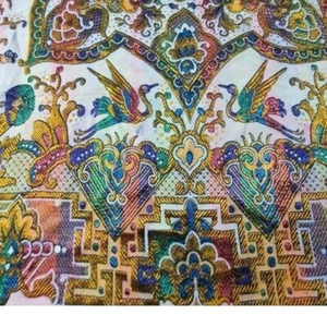Vintage Chinese Tapestry 48"x54" Multicolor Stunning Large - Picture 1 of 6