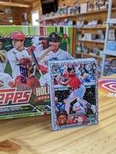 2023 Topps Holiday Metallic Baseball Single Cards. Complete Your Set