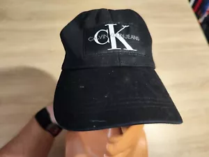 Calvin Klein Jeans Herren Baseballmütze schwarz verstellbar Einheitsgröße - Bild 1 von 7
