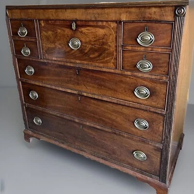 Antique Georgian Mahogany Butler’s Chest, C 1820 - Image 1 of 4