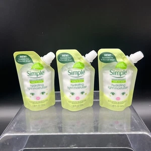 Simple Kind To Skin Mini Hydrating Light Moisturizer 1.69 fl. oz. Lot of 3 *NEW* - Picture 1 of 3