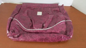MICHE PRIMA Fuschia Faux Leather LARGE ROBIE PURSE SHELL - New          (cr) - Picture 1 of 5