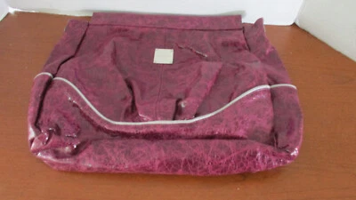 MICHE PRIMA Fuschia Faux Leather LARGE ROBIE PURSE SHELL - New          (cr) - Image 1 of 4